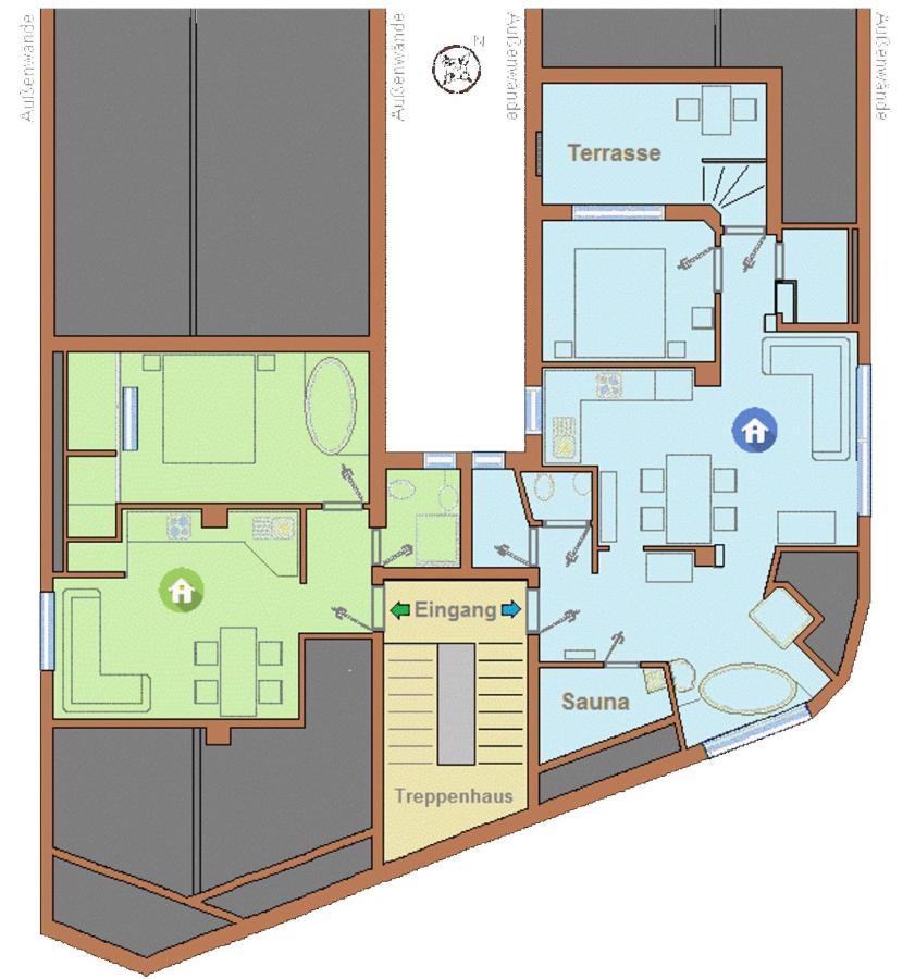 Viadolcevita - Gruene Gaestewohnung Lana Exteriör bild